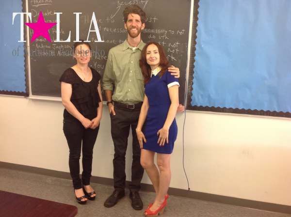 Наш Happy English class:)